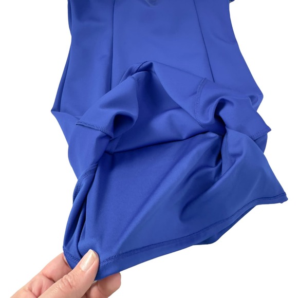 Eliza J Cobalt Blue Bodycon Strappy Cocktail Dress (6) - Picture 11 of 15